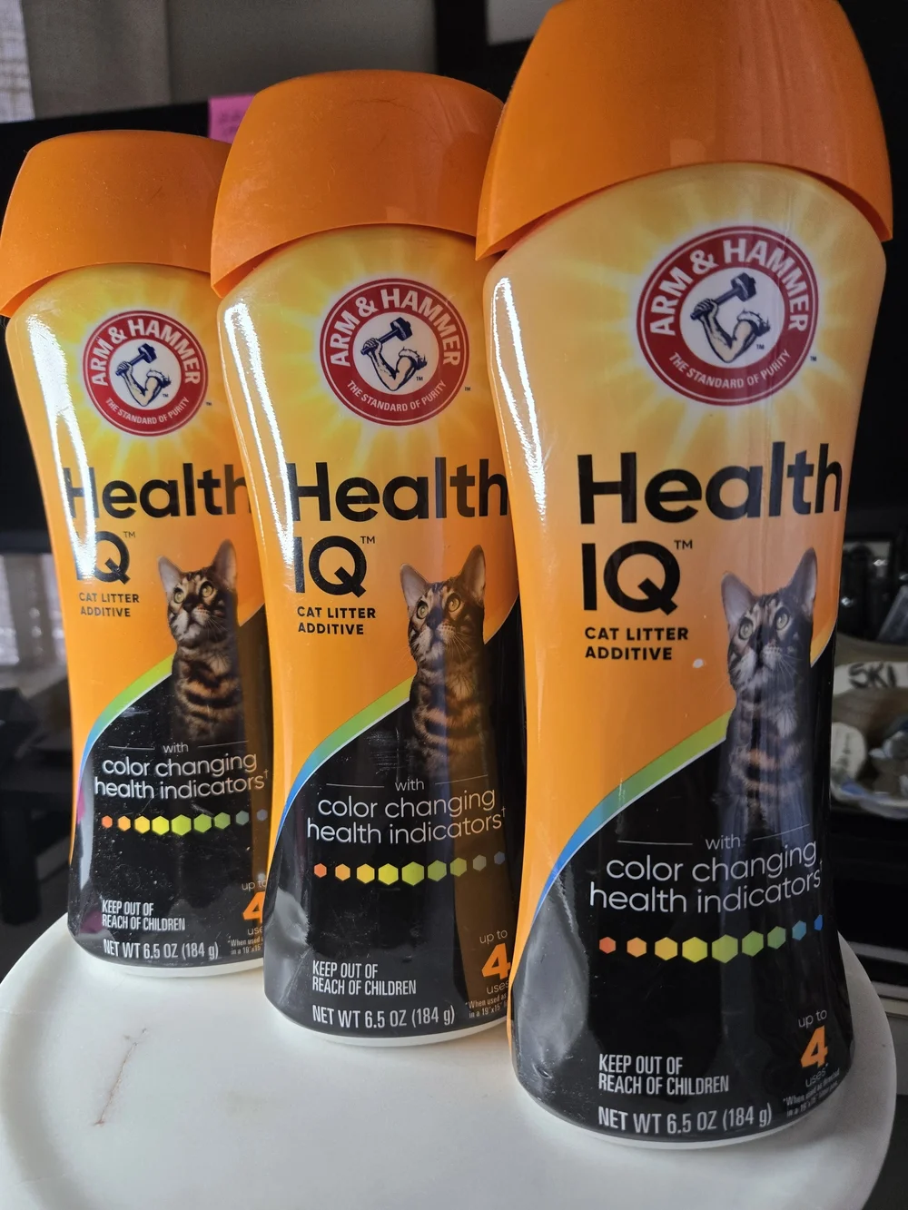ARM & HAMMER Health IQ 6.5 oz - Color Changing pH Indicator (3 PACK) NEW